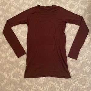 Lululemon Swiftly Tech Long Sleeve Top